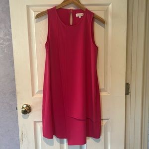Pretty pink sleeveless cocktail dress